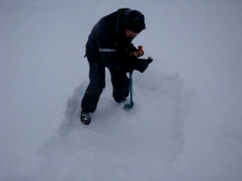 Chicken Lake Alberta Ice Fishing With Starks