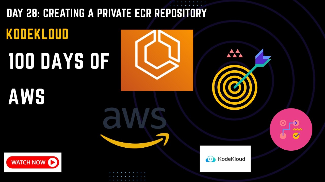 Day 28: Create Private ECR Repository | 100 Days of AWS Cloud ...