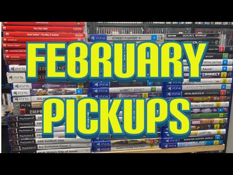 February 2022 Video Game Pickups