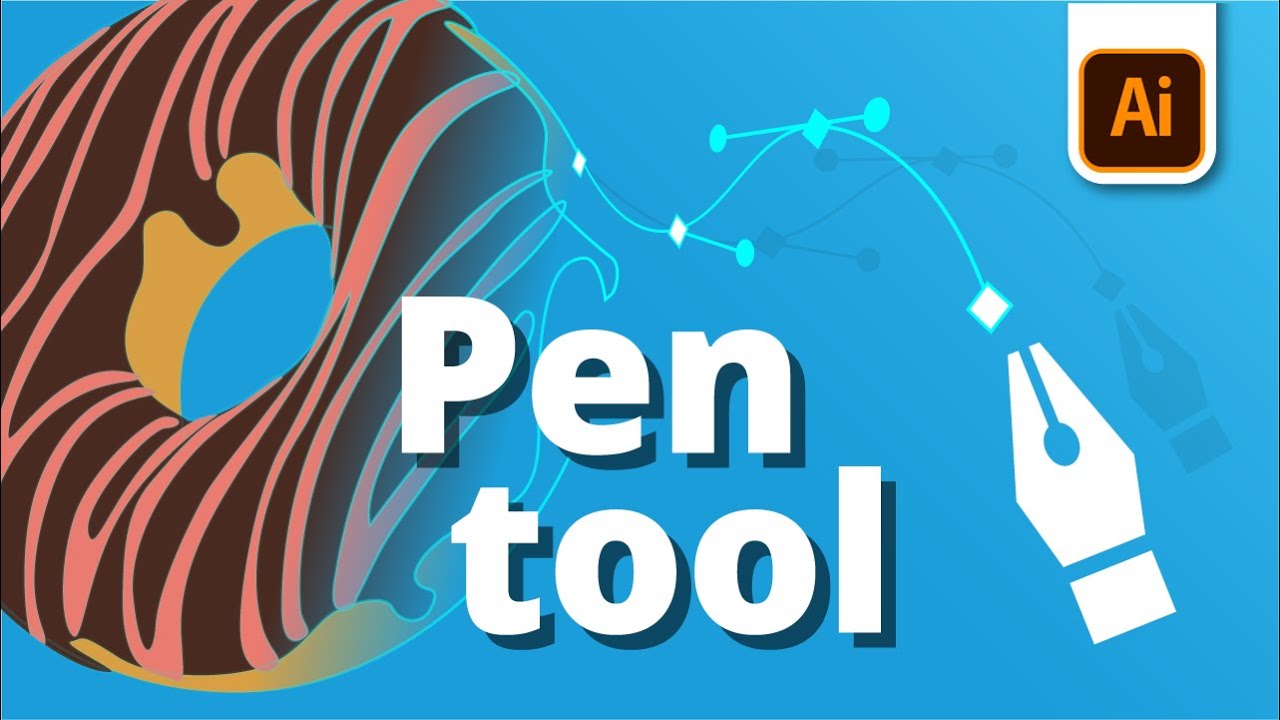 How to use the Pen Tool in Illustrator Adobe Tutorial YouTube