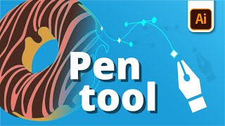 how to use the pen tool in illustrator | adobe tutorial