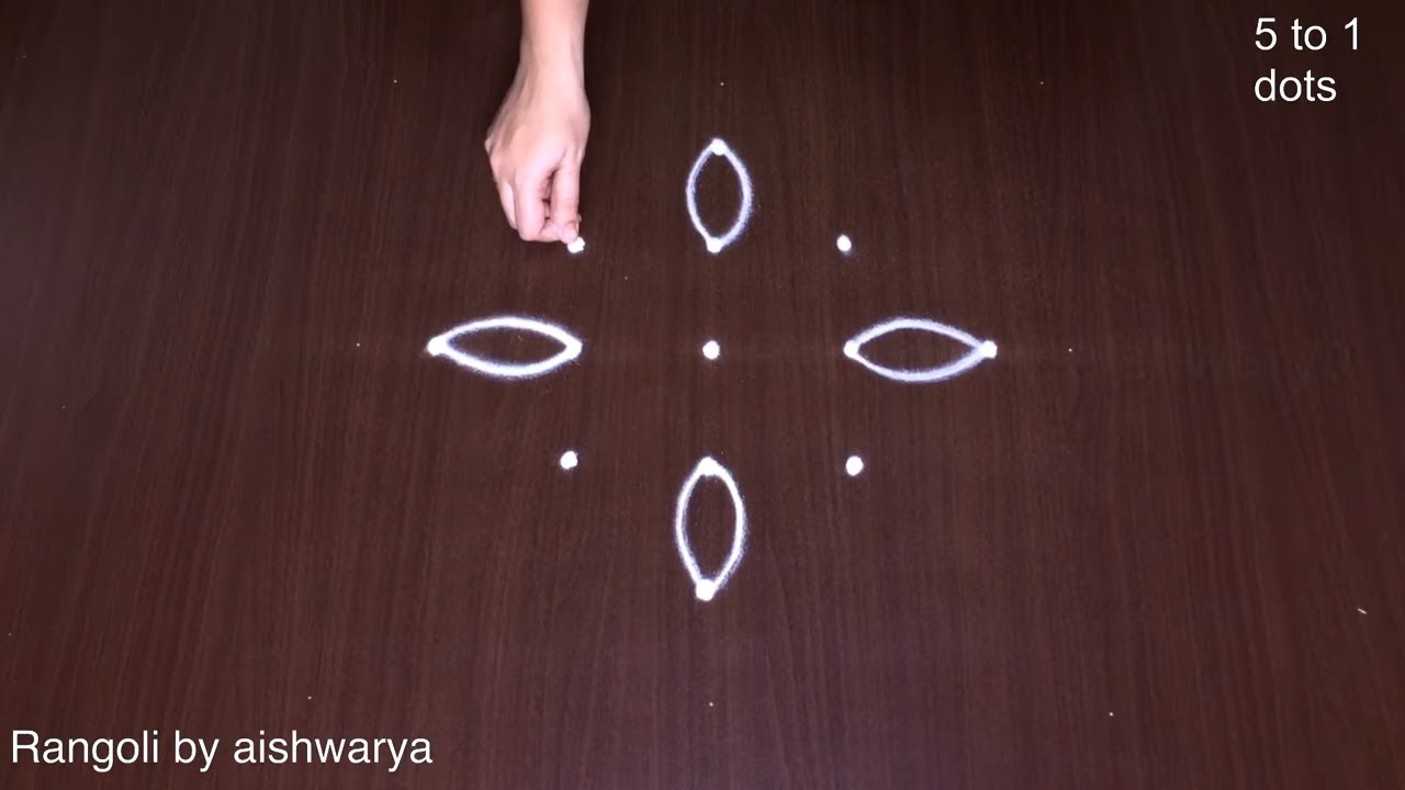 Chukkala Rangoli Latest Pooja Kolam
