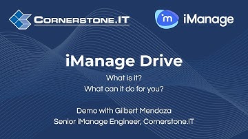 iManage Drive Demo