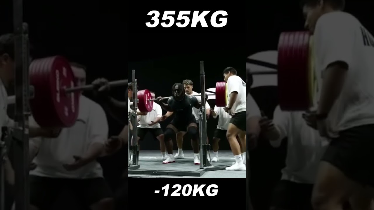 Nonso Chinye 355kg Squat
