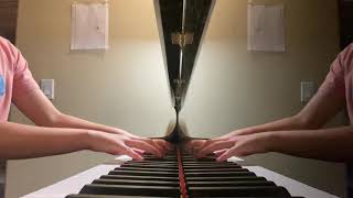 practicing that one hard section in Chopin ballade no. 3