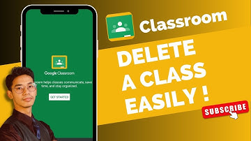 How to Delete a Class in Google Classroom !