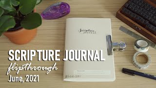 Scripture Journal Flipthrough | June, 2021