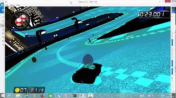 Mario Kart 8 Ingame on CEMU Ver 1.1.1 Mario Circuit Time Trial Ghost