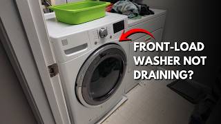 Kenmore Front Load Washer Not Draining Replace the Drain Pump in Minutes!