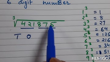 Vedic Maths Baal Varg Round 9 ( Cube Root by Vilokanam)