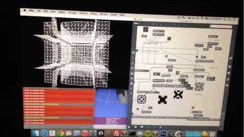 4D Chladni Pattern Hypercube Cymatics Simulation