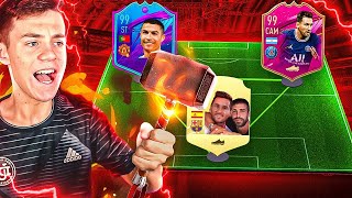 ROMPO FIFA21 con MESSI CRISTIANO Y PIQUE/FUT21