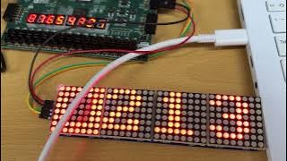 디지털집적회로설계 7seg & dot matrix