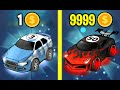 Merge neon car is this most expensive neon car evolution max level speed  power 9999 level car