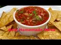The Best Homemade Salsa Ever - YouTube