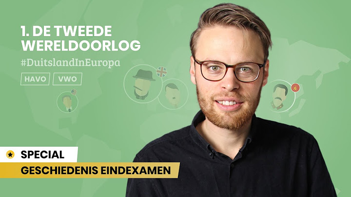 WOII UITGELEGD IN 5 MIN ⏱ | 1 | #DUITSLANDINEUROPA | EXAMEN GESCHIEDENIS