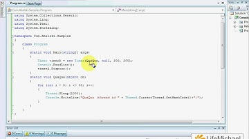 Multi Threaded Timer