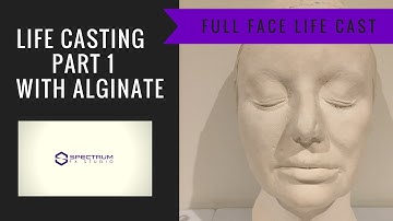 Full face Life Casting part 1