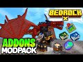 😱10 ADDONS COMPATIBLES para MINECRAFT PE 1.19 [ MODPACK ] || MODPACK BEDROCK X