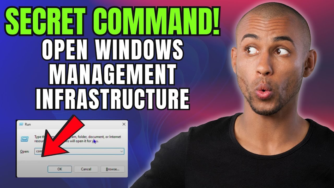 Secret RUN Command to Open Windows Management Infrastructure on Windows ...