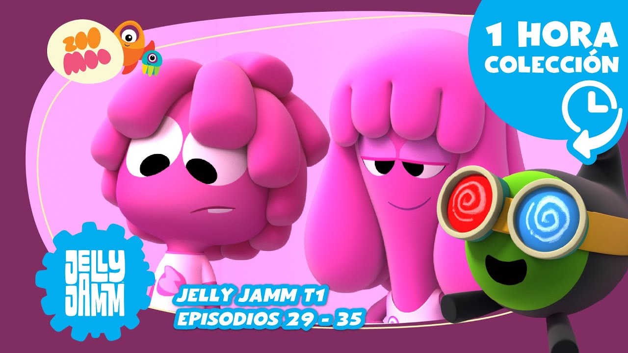 Jelly Jamm Latino América - 1 Hora de Jelly Jamm  Ep  29-35 completos en latino   @jellyjammlatino