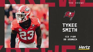 Bucs Draft Tykee Smith 89th Overall | 2024 NFL Draft | Tampa Bay Buccaneers Resimi