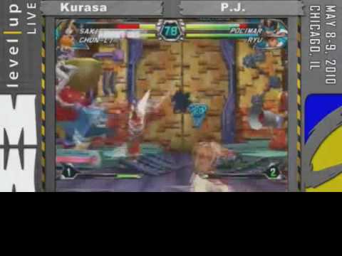 TvC (75) - Kurasa (Saki/Chun-Li) vs. P.J. (Polimar/Ryu)