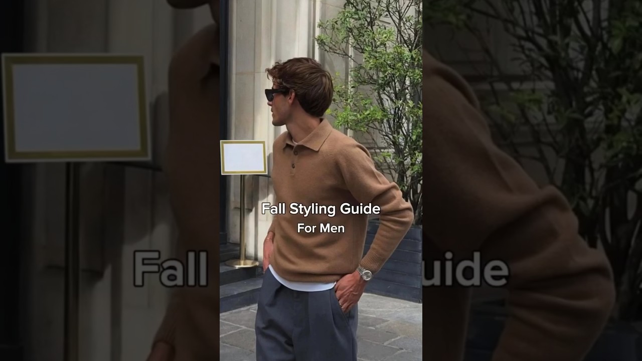 Fall Style Guide For Men's ✨💞| Old Money outfits 