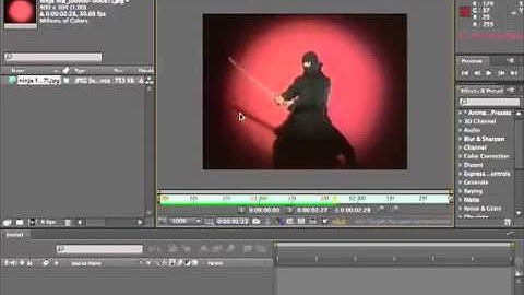 Adobe After Effects CS4 Tutorial 19 - Sequences