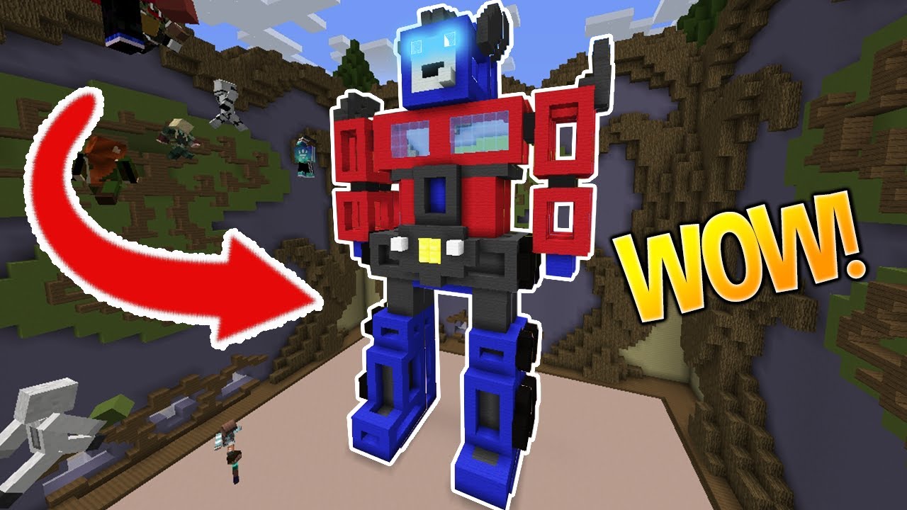 AUTOBOTS... ROLL OUT! (Minecraft Build Battle)