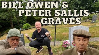 Bill Owen & Peter Sallis Famous Graves - Last of the summer wine