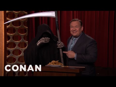 team coco comic con Andy Richter Refuses To Give Up French Fries - CONAN on TBS