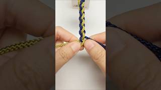 How to Tie 4 Strand Braid260435  Quick Macrame Tutorial #knot #diy#handmade #macrame