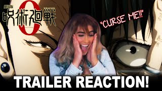 JUJUTSU KAISEN 0 Movie Trailer REACTION!