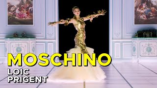 MOSCHINO: GIGI AND BELLA HADID IN THE FUNNEST, MOST OUTRAGEOUS SHOW! OPULENCE! by Loic Prigent
