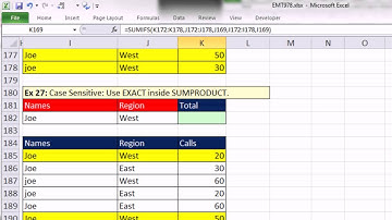 SUMIFS Function: Adding with Criteria 36 Examples & SUMIF function, Excel Magic Trick 978