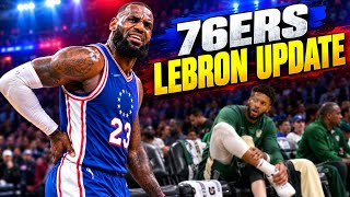 Information LeBron James OUT vs Bucks: 76ers Announce Sciatica Update, Dean Wade Status Update