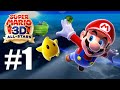 Super mario galaxy lets play 1 amazing skyboxes super mario 3d all stars