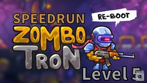 Zombotron Re-Boot: level 5 speedrun (0:40) #2