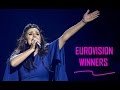 Eurovision Winners 2000 - 2016 (Top 3 By Year)