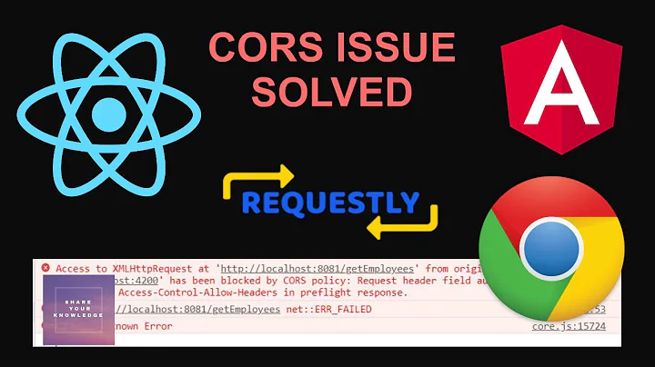 fix cors error in node and browser