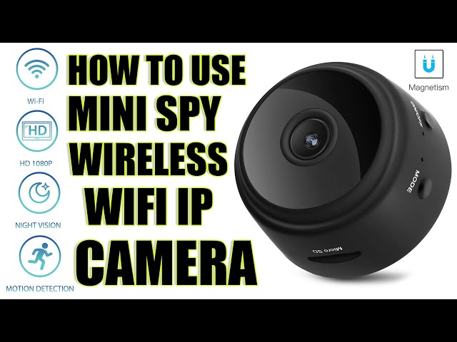 How to use Mini Spy IP Camera Wireless WiFi HD 1080P Hidden Home Security  Night - YouTube