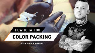 How To Tattoo: Color Packing Techniques - Tutorial with Julian Siebert screenshot 4