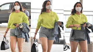 Actress Tamannaah At Hyderabad Airport Tollywood Actress Airport Videos Filmyfocus