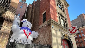 Visiting The Ghostbusters Firehouse In New York City | I Ain’t Afraid Of No Ghost!