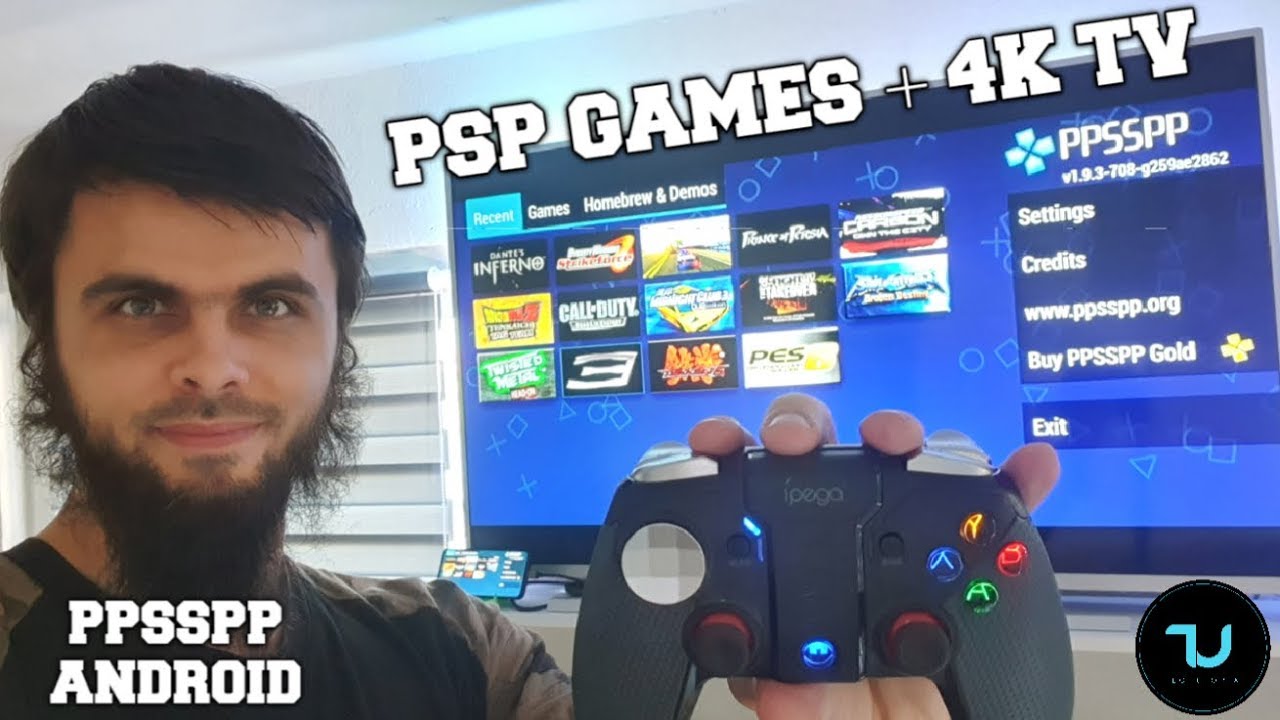 realiteit schaal Elementair Play PSP games in 4K with PPSSPP emulator! 30/60FPS Android/Gamepad/4K 2K  Gaming TV - YouTube