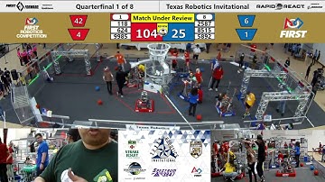 QF1M1   2022 Texas Robotics Invitational