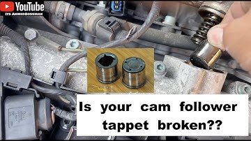 Inspect faulty HPFP Cam Follower (overheating, losing power, cuts out) - MK5 Golf 1.6 2.0 FSI
