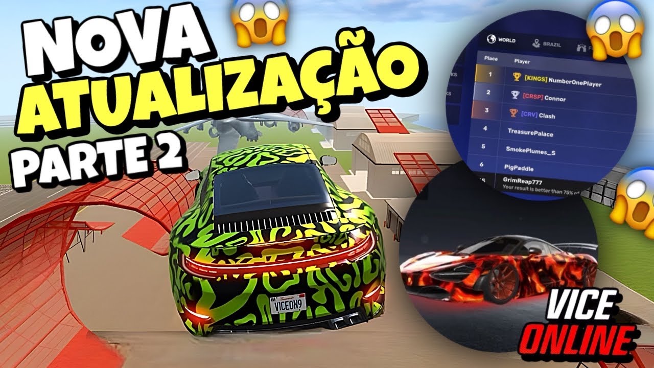 TUDO SOBRE ATUALIZAÇÃO 0.6 VICE ONLINE 😱 