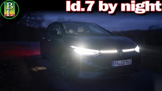 Matrix LED headlights on the VW Id.7 are amazing !